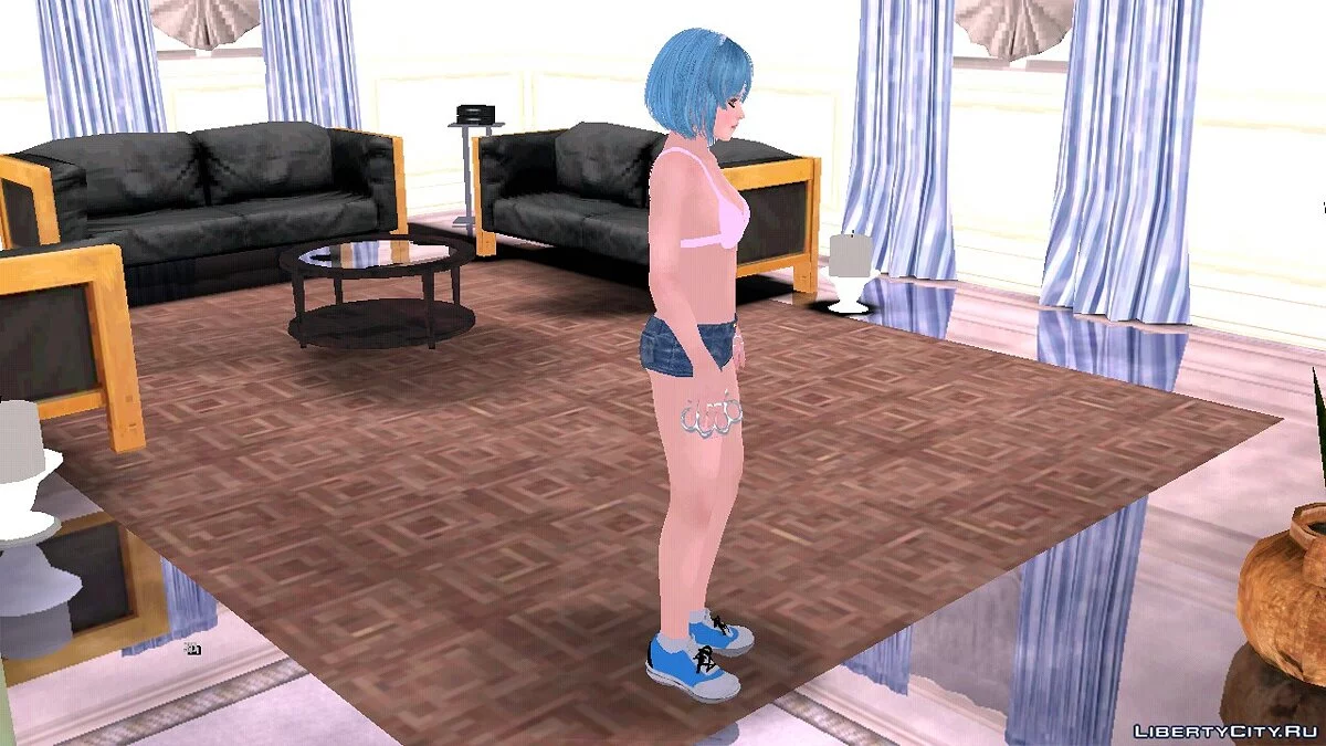 Niko from DoA in Training Gear / GTA San Andreas (iOS, Android)