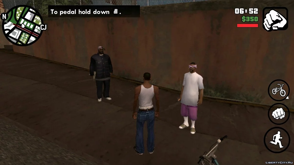 Novas texturas para os gangsters de Los Santos / GTA San Andreas (iOS, Android)
