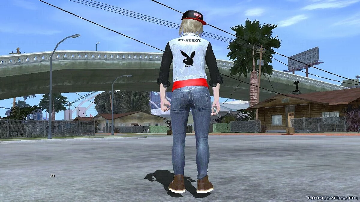 Random Blonde Girl Skin from GTA Online #5 / GTA San Andreas (iOS, Android)