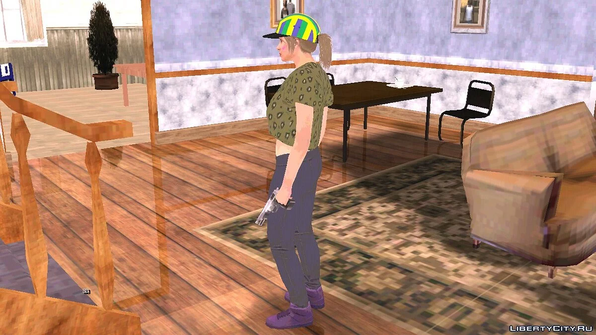 Випадковий жіночий скин з GTA Online / GTA San Andreas (iOS, Android)