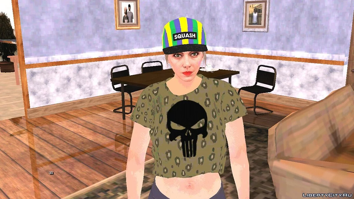 Випадковий жіночий скин з GTA Online / GTA San Andreas (iOS, Android)