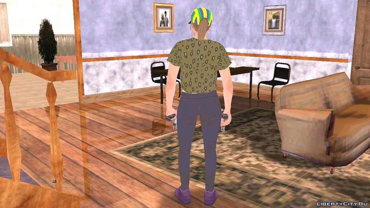 Випадковий жіночий скин з GTA Online / GTA San Andreas (iOS, Android)