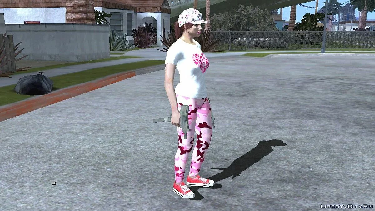 Випадковий жіночий скин з GTA Online / GTA San Andreas (iOS, Android)