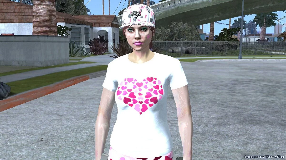 Випадковий жіночий скин з GTA Online / GTA San Andreas (iOS, Android)