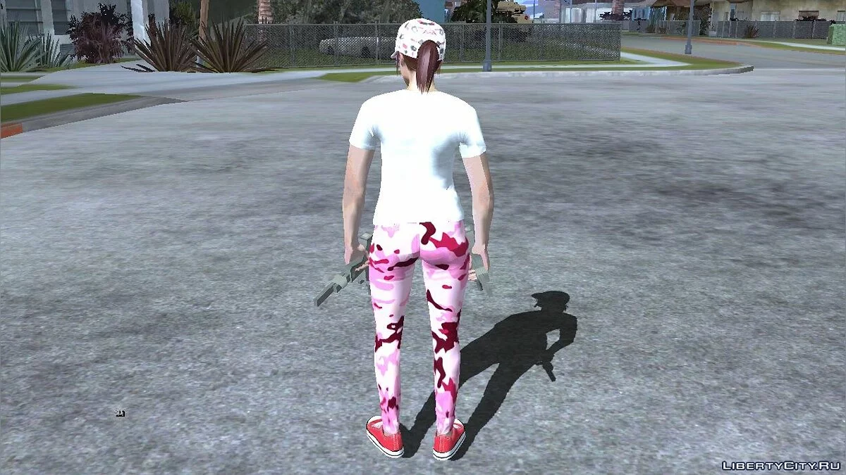 Випадковий жіночий скин з GTA Online / GTA San Andreas (iOS, Android)