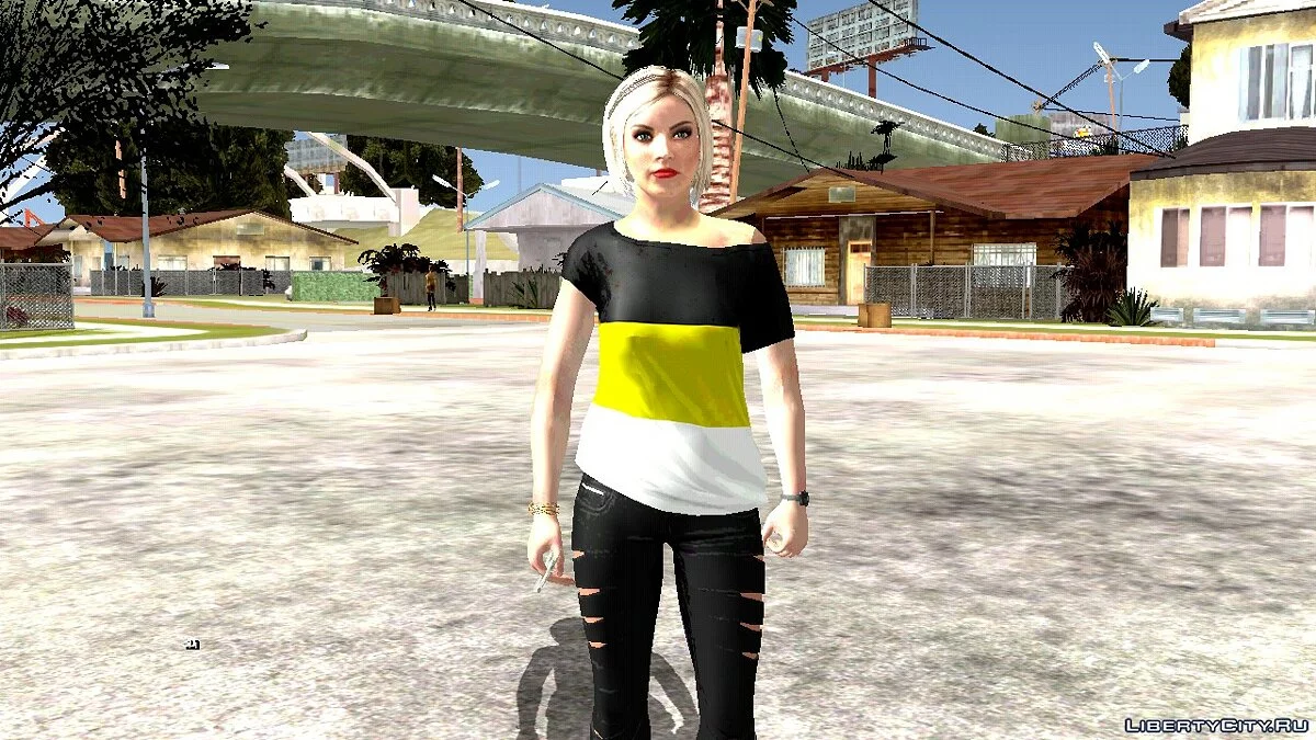 Agatha Baker de GTA Online, DLC "Casino Et Resort" v2 / GTA San Andreas (iOS, Android)