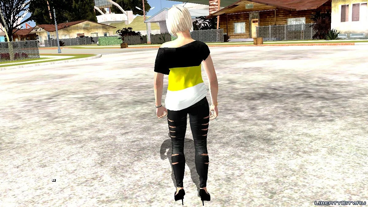 Agatha Baker de GTA Online, DLC "Casino Et Resort" v2 / GTA San Andreas (iOS, Android)