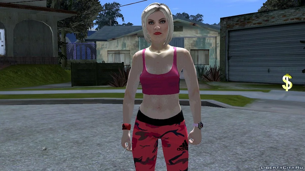 Agatha Baker de GTA Online (En survêtement) / GTA San Andreas (iOS, Android)