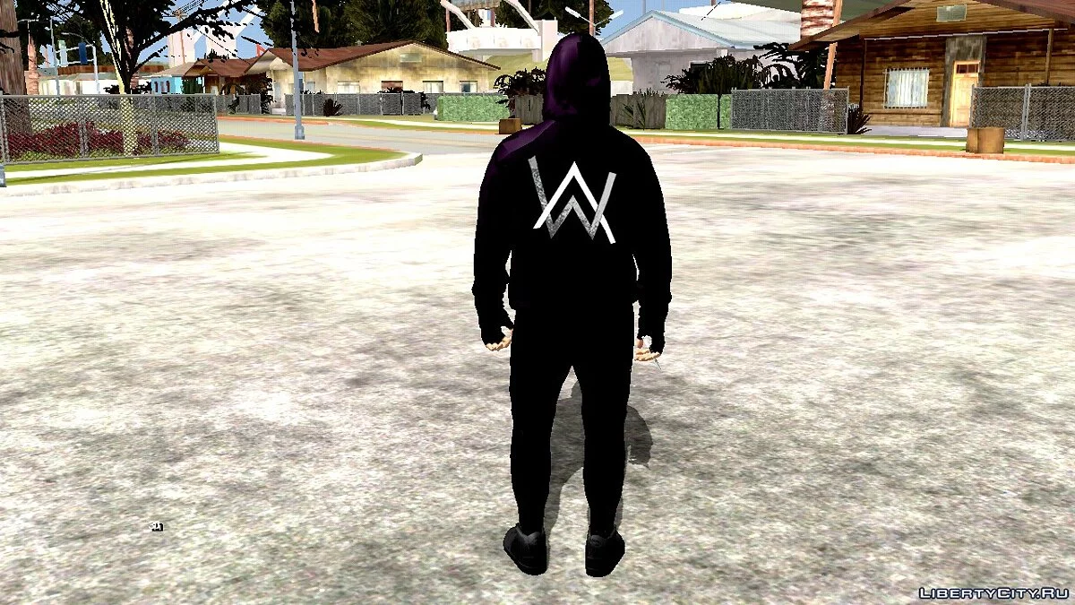 Alan Walker from GTA Online V1 / GTA San Andreas (iOS, Android)