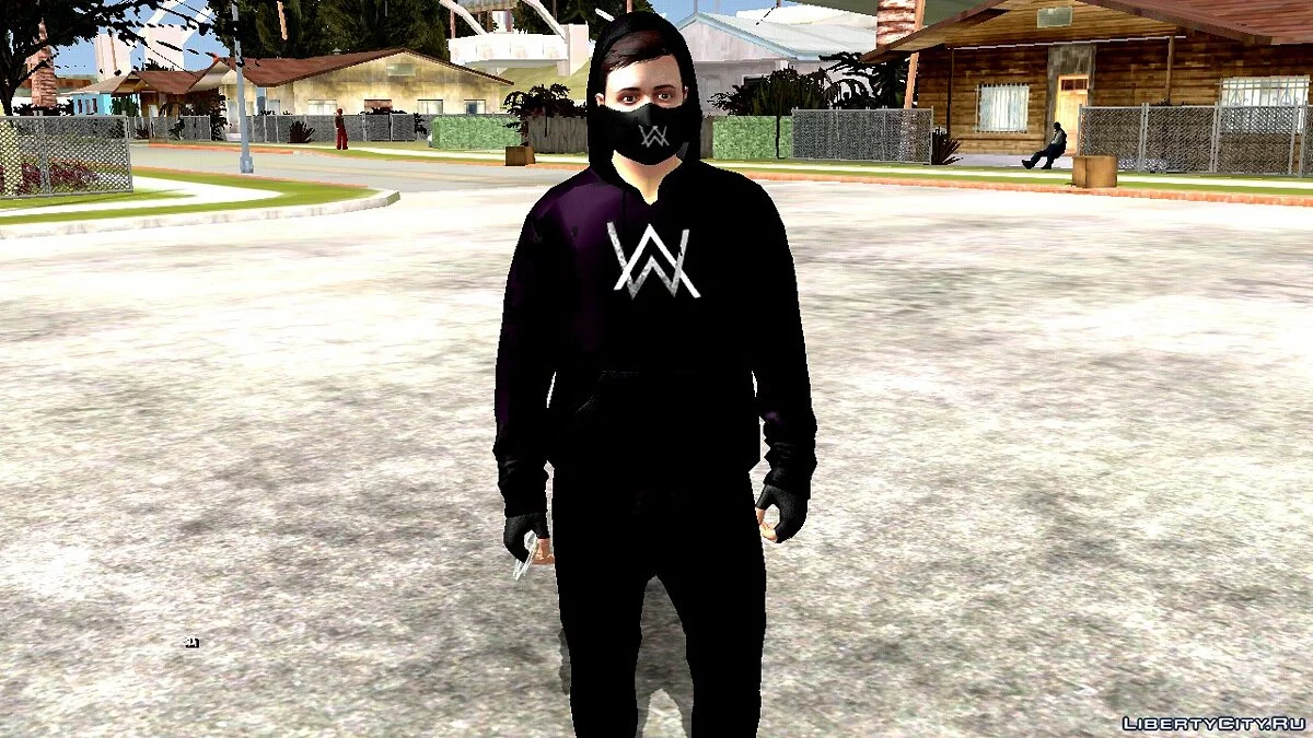 Alan Walker from GTA Online V1 / GTA San Andreas (iOS, Android)