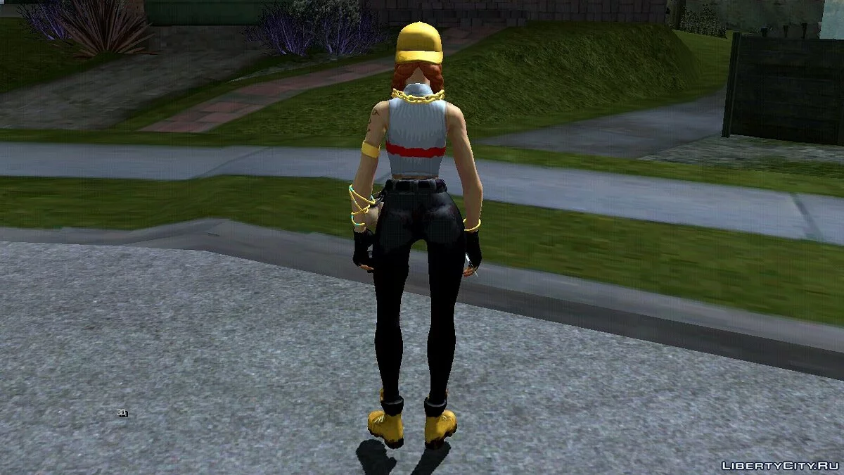 Aura aus Fortnite / GTA San Andreas (iOS, Android)