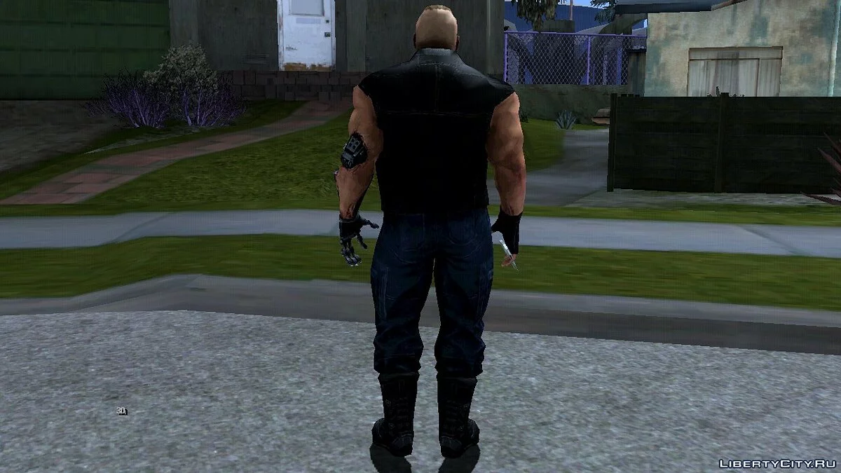 Brock Lesnar (Cyborg) from WWE Immortals / GTA San Andreas (iOS, Android)