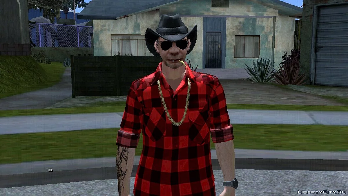 Cwmohb1 in Casual Wear (Country Style) v7 / GTA San Andreas (iOS, Android)