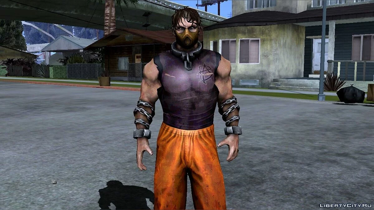 Dean Ambrose aus WWE Immortals / GTA San Andreas (iOS, Android)