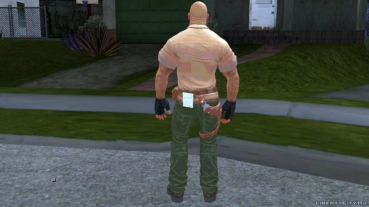 Dr. Smolder Bravestone from Jumanji / The Rock / GTA San Andreas (iOS, Android)