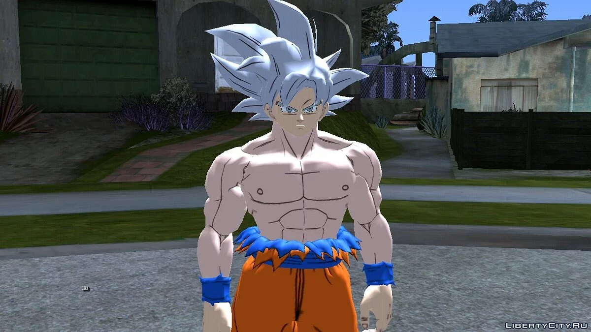 Goku Mastered Ultra Instinct з Dragon Ball Xenoverse 2 / GTA San Andreas (iOS, Android)