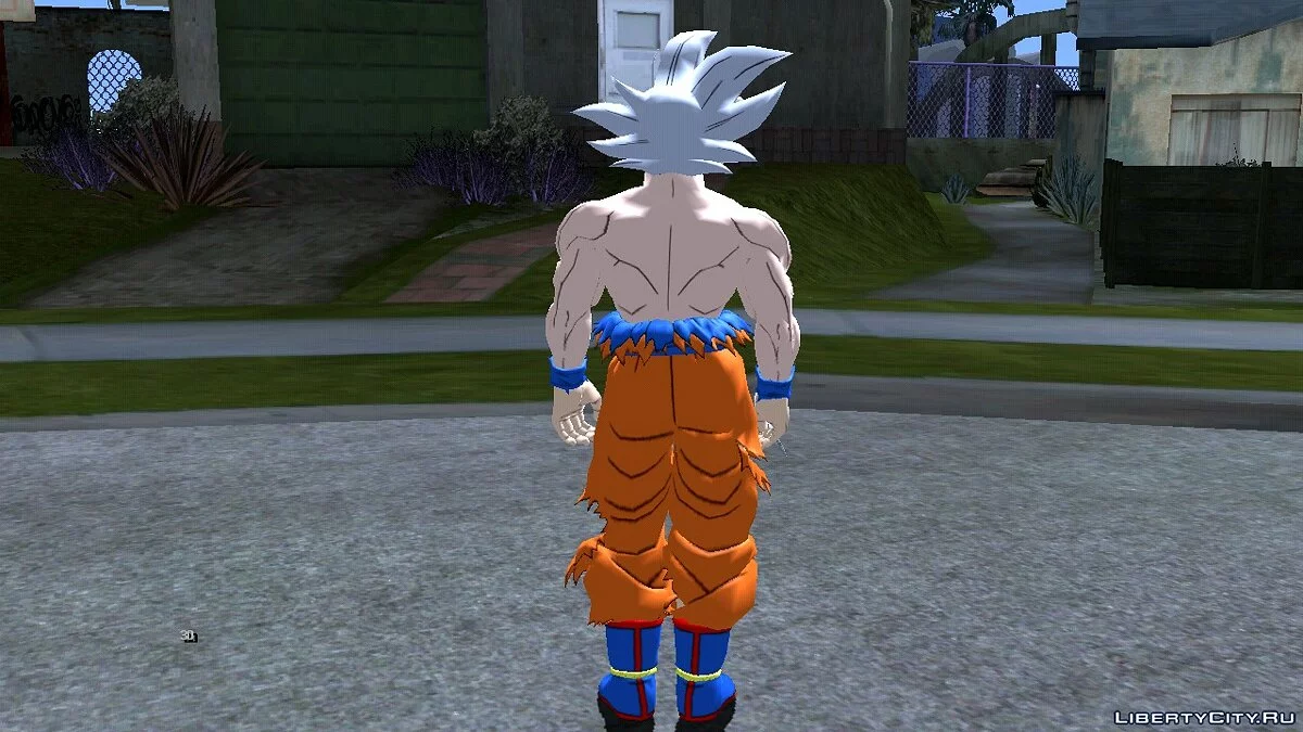 Goku Mastered Ultra Instinct з Dragon Ball Xenoverse 2 / GTA San Andreas (iOS, Android)