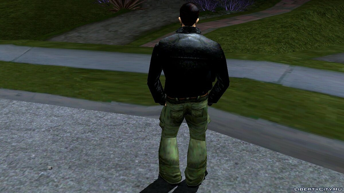 GTA 3 GTA 2 Claude Speed Player Skin Mod 