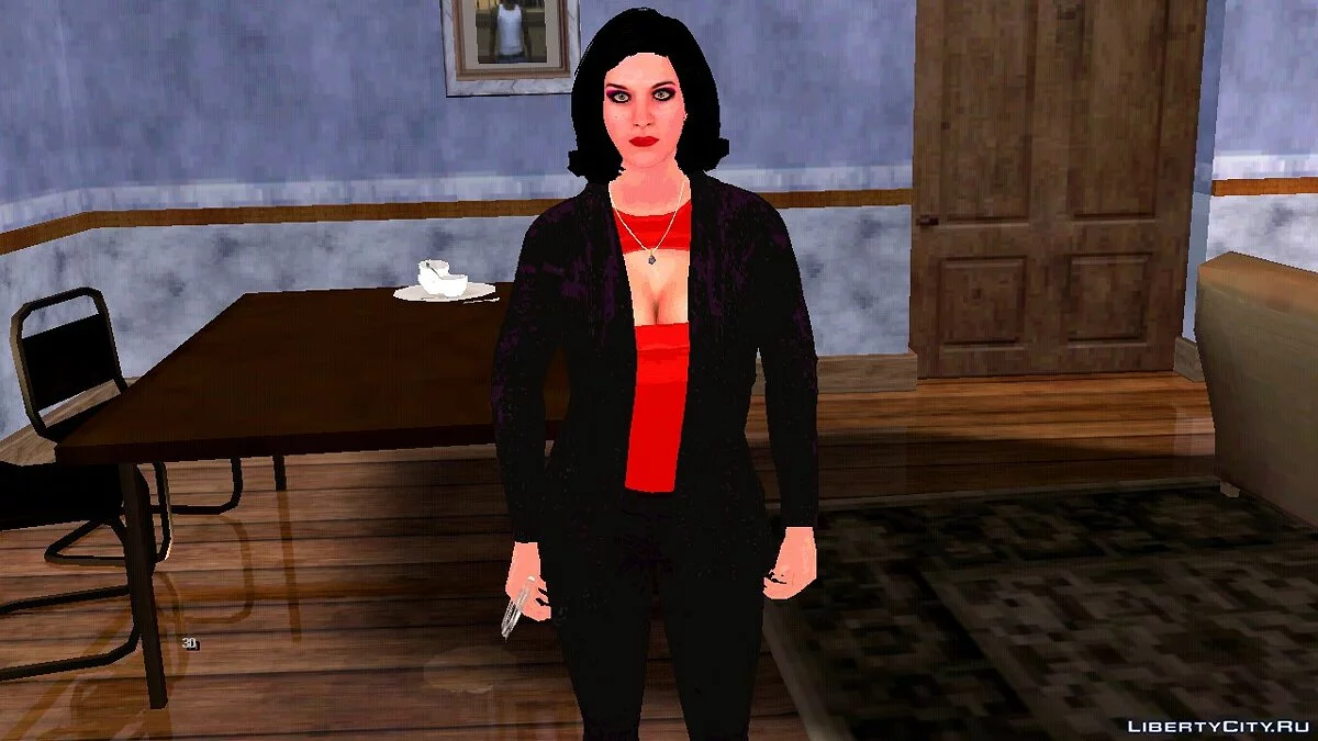 Molly Schultz de GTA 5 en tenue décontractée V1 / GTA San Andreas (iOS, Android)