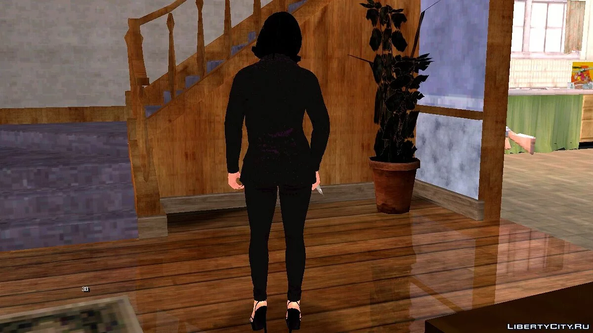 Molly Schultz de GTA 5 en tenue décontractée V1 / GTA San Andreas (iOS, Android)
