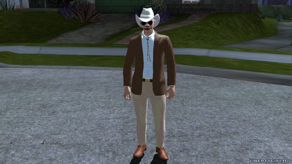 Cwmyhb1 الجديد بملابس من DLC "كازينو ومنتجع" / GTA سان أندرياس (iOS، أندرويد)