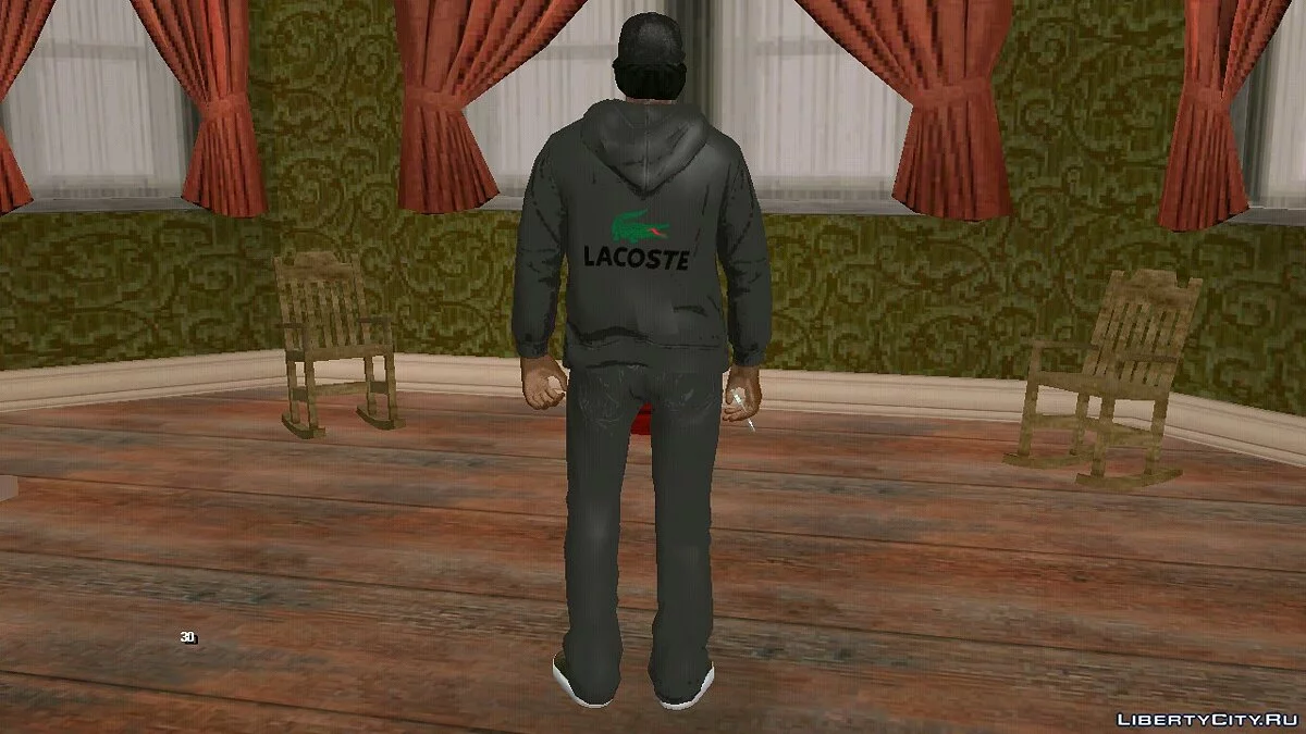 Ryder en tenue décontractée v1 / GTA San Andreas (iOS, Android)