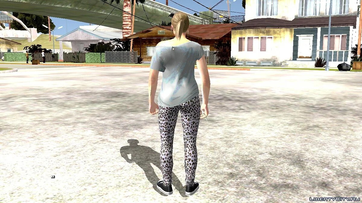 Випадковий скин дівчини блондинки з GTA Online #3 / GTA San Andreas (iOS, Android)