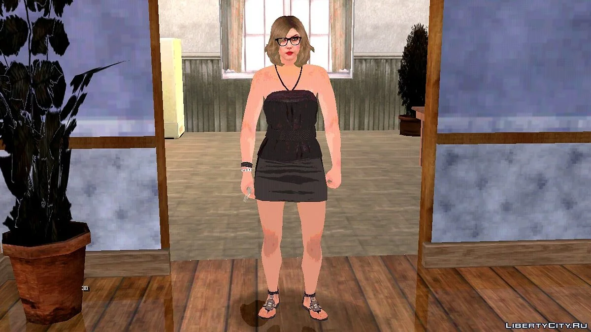 Random Blonde Girl Skin from GTA Online #7 / GTA San Andreas (iOS, Android)