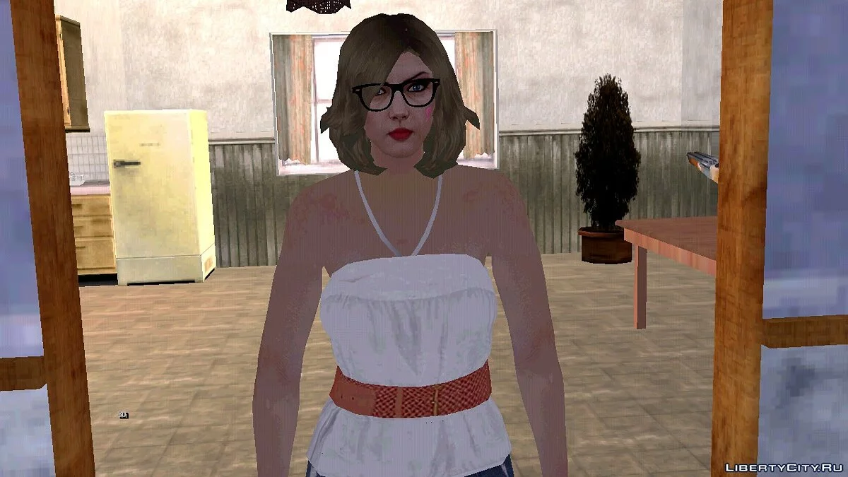 Random Blonde Girl Skin from GTA Online #7 / GTA San Andreas (iOS, Android)