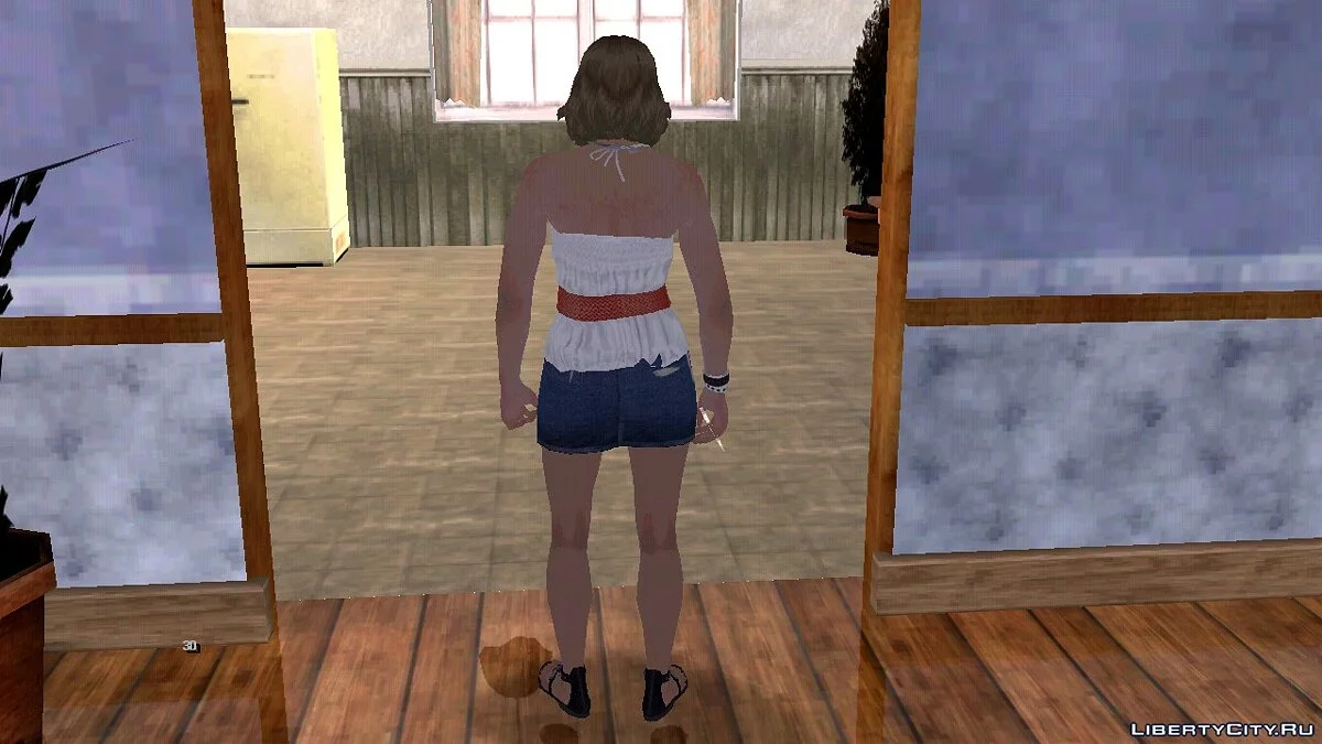 Random Blonde Girl Skin from GTA Online #7 / GTA San Andreas (iOS, Android)
