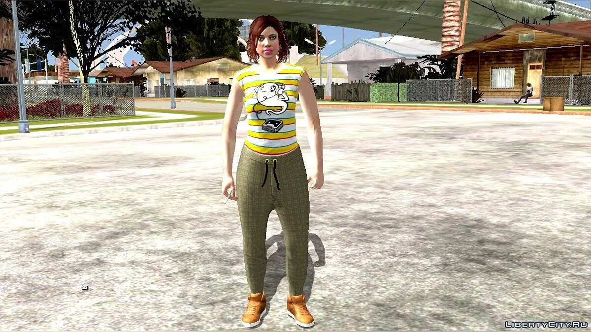 GTA Online 随机女性皮肤 #4 / GTA San Andreas (iOS, Android)