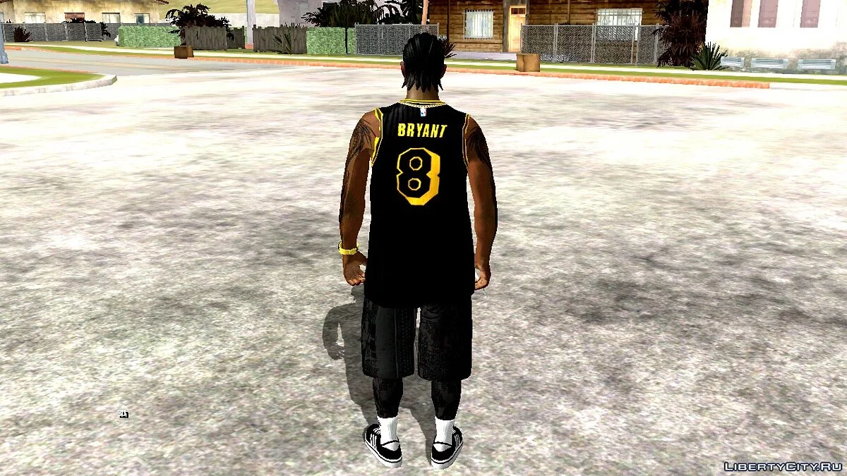 Random Skin from GTA Online #13 (Kobe Jersey from Los Angeles Lakers) / GTA San Andreas (iOS, Android)