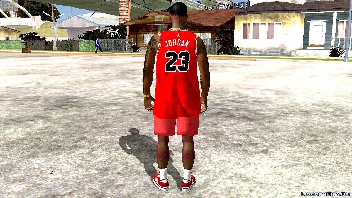 Random Skin from GTA Online #15 (MJ23 Jersey from Chicago Bulls) / GTA San Andreas (iOS, Android)