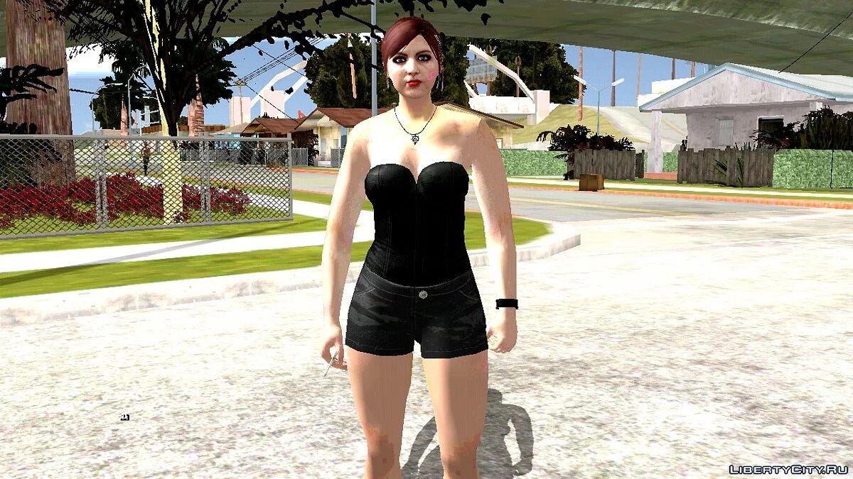 Skin Wanita Acak dari GTA Online #2 / GTA San Andreas (iOS, Android)
