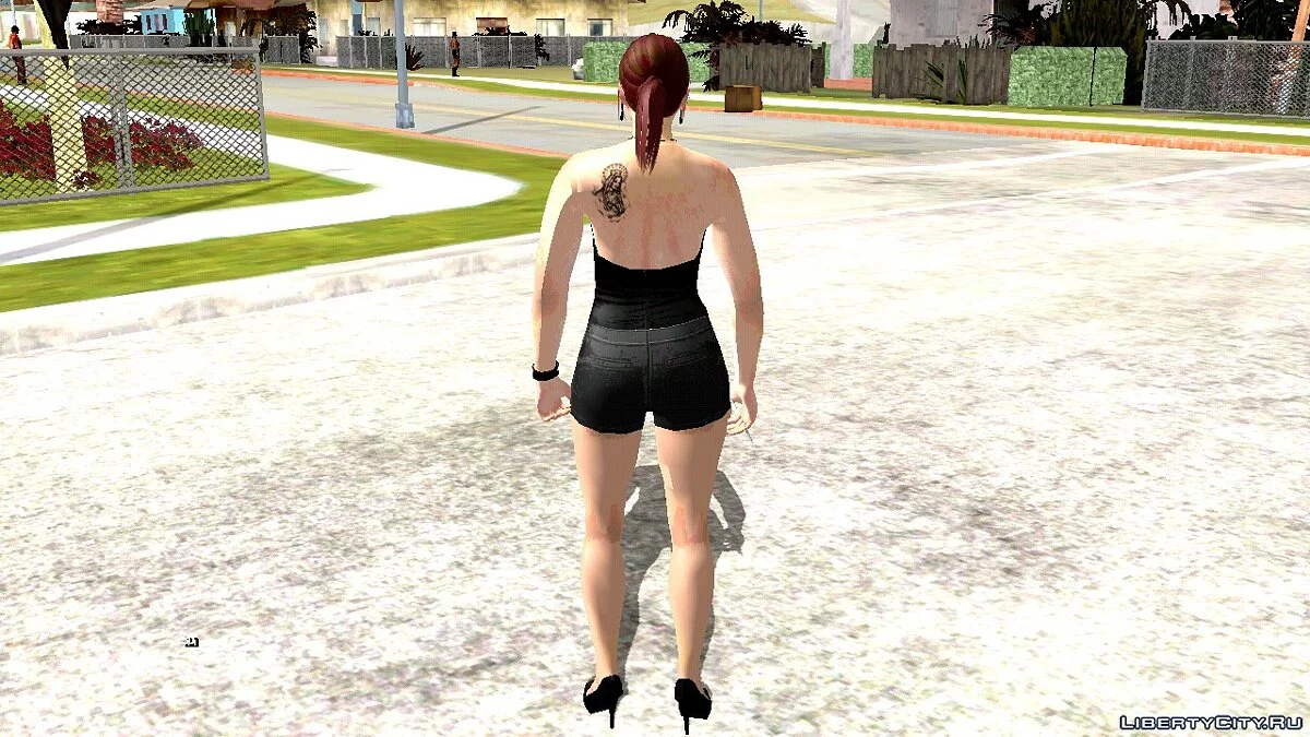 Skin Wanita Acak dari GTA Online #2 / GTA San Andreas (iOS, Android)