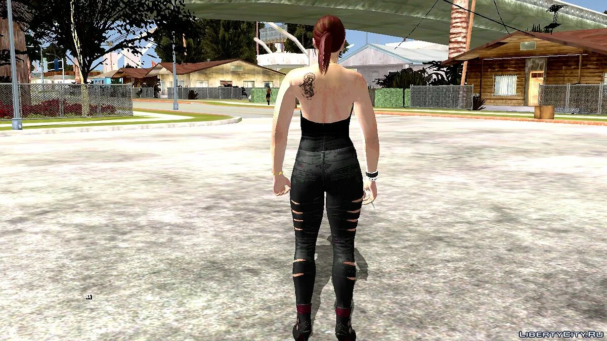 Random Female Skin from GTA Online #1 / GTA San Andreas (iOS, Android)