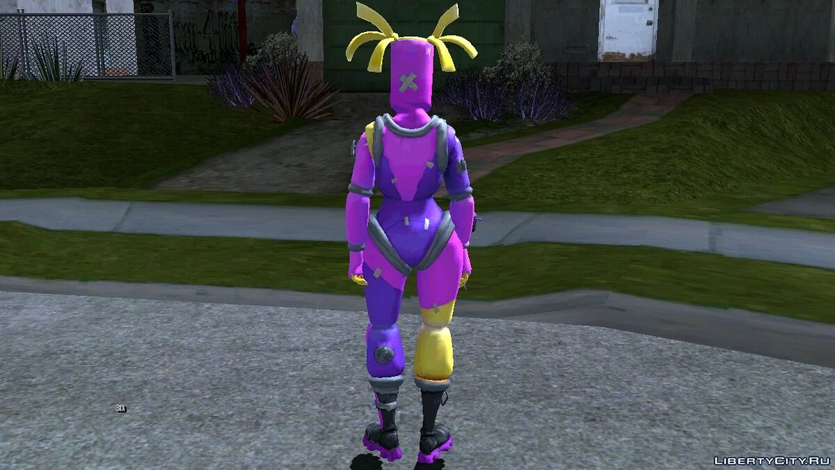 Twistie aus Fortnite / GTA San Andreas (iOS, Android)