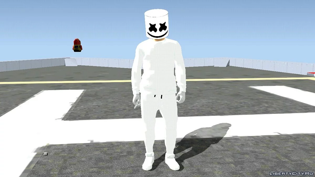 Скин Marshmello з GTA Online / GTA San Andreas (iOS, Android)