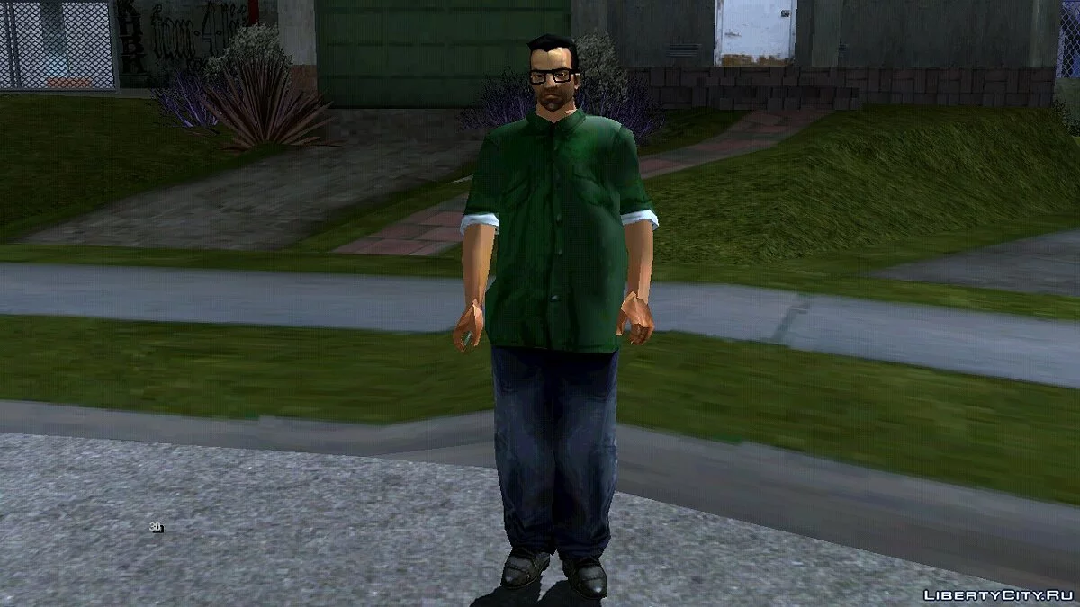Тоні в одязі Біг Смоука / GTA San Andreas (iOS, Android)