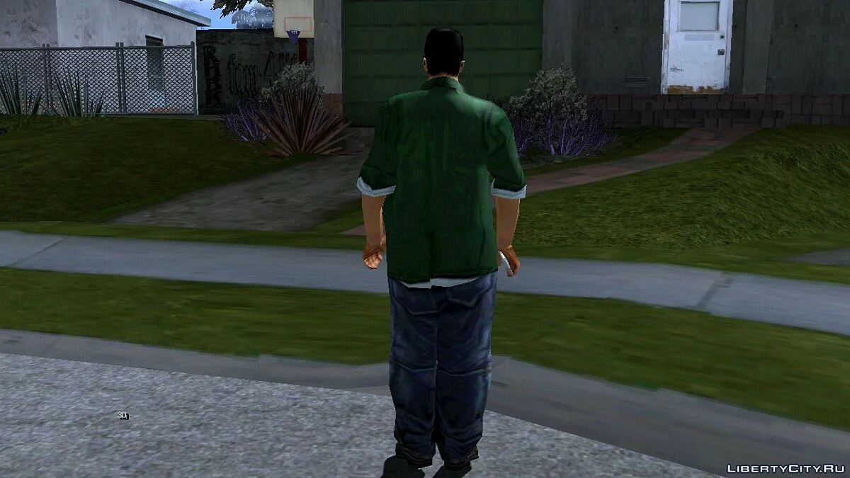 Тоні в одязі Біг Смоука / GTA San Andreas (iOS, Android)