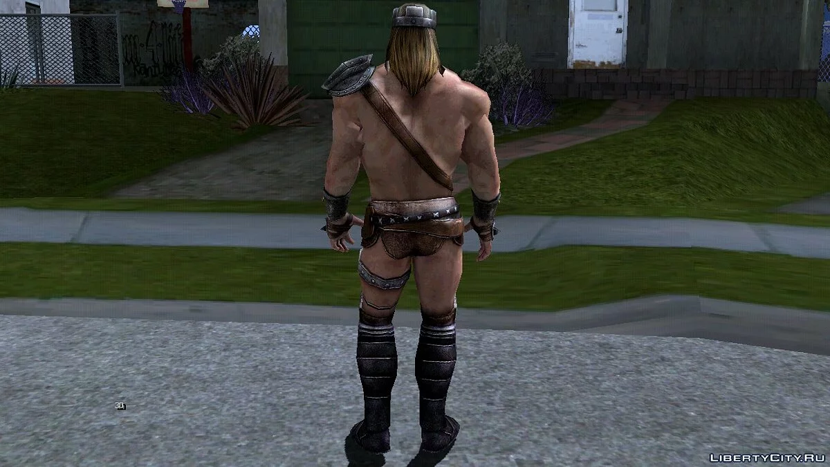 Triple-H dari permainan WWE Immortals / GTA San Andreas (iOS, Android)