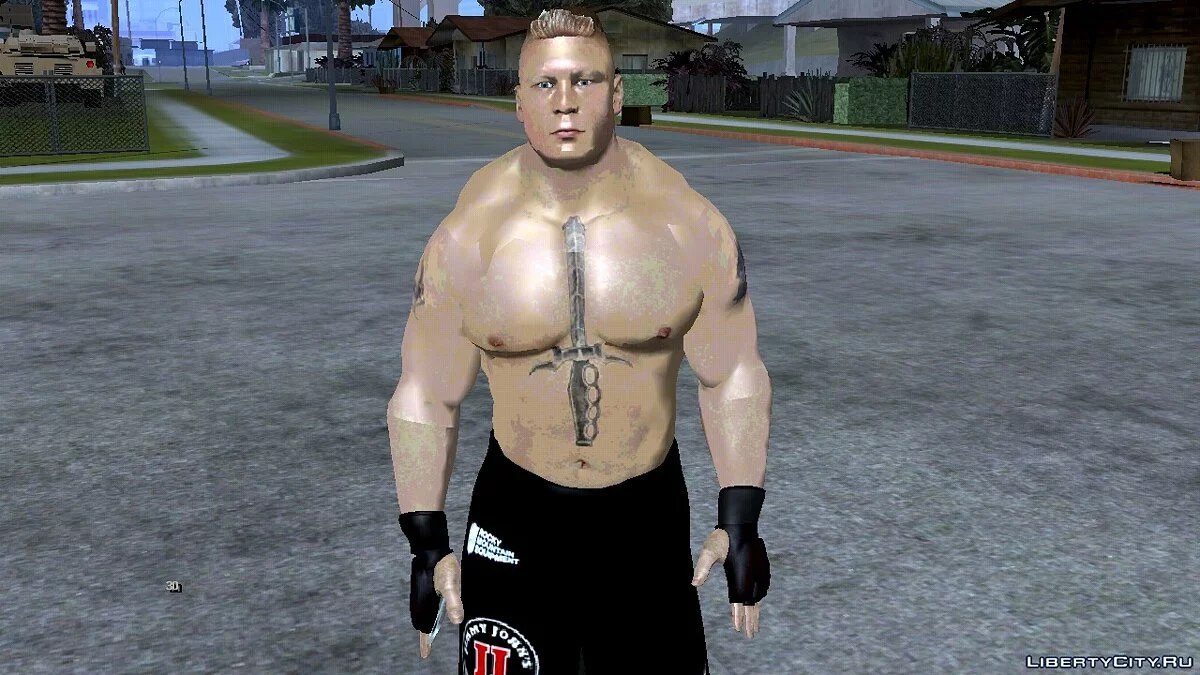 Brock Lesnar HD / GTA San Andreas (iOS, Android)