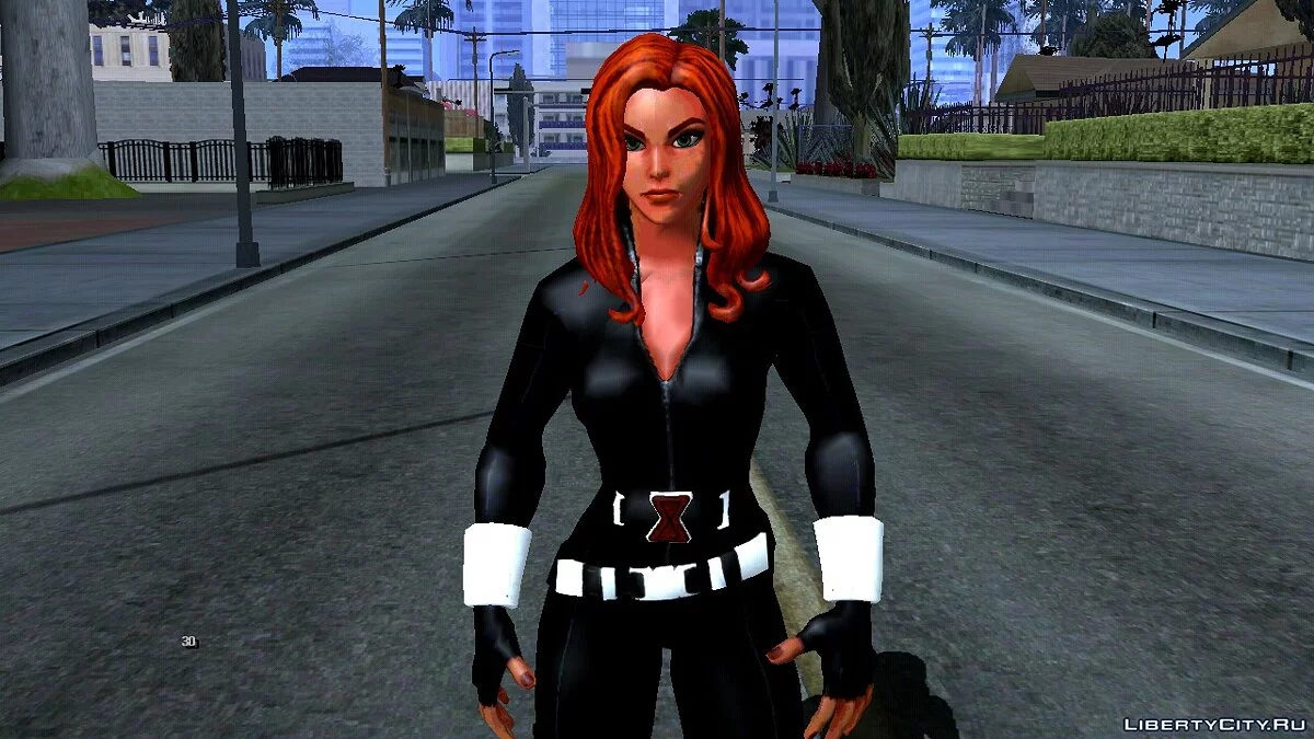Black Widow dari Strike Force / GTA San Andreas (iOS, Android)