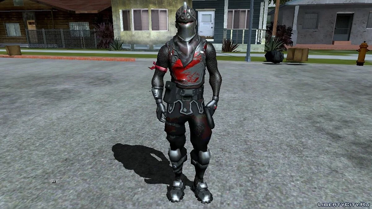 Caballero Negro de Fortnite / GTA San Andreas (iOS, Android)