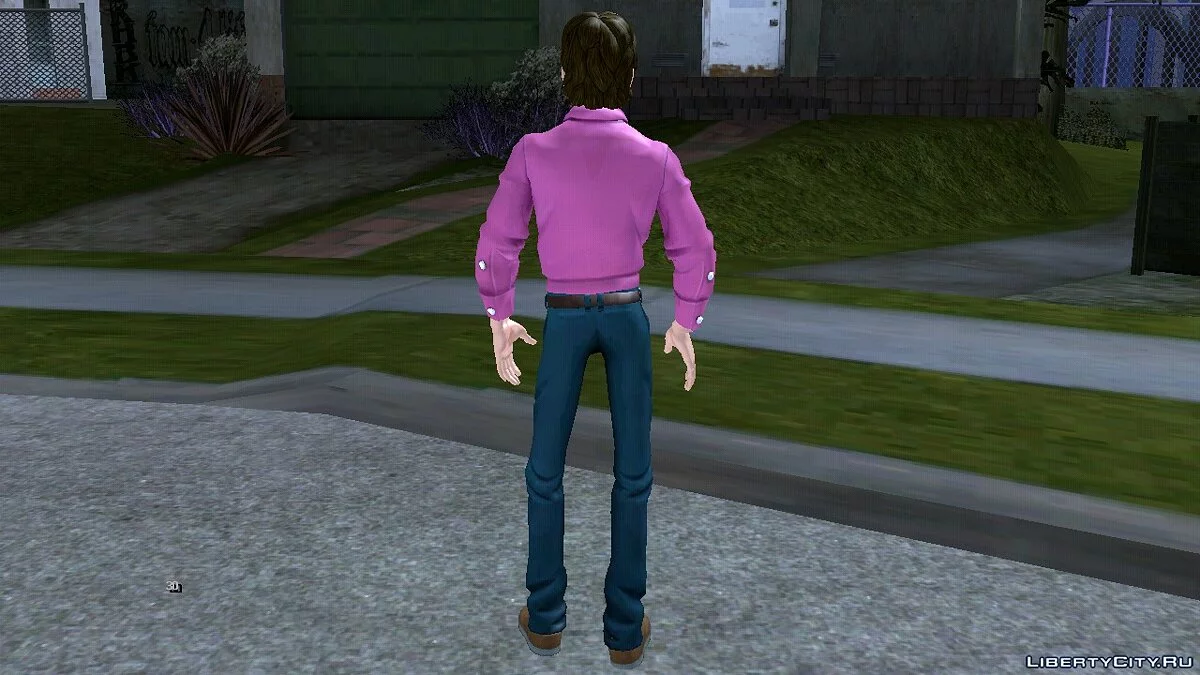John Lennon du jeu The Beatles Rockband / GTA San Andreas (iOS, Android)