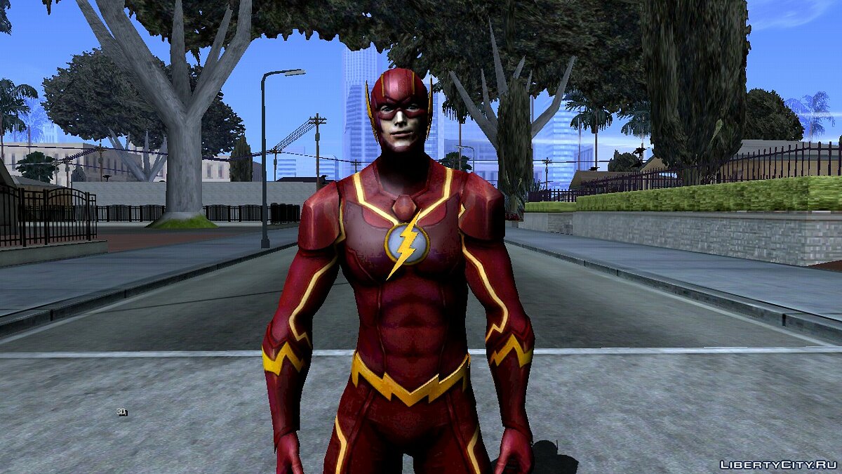 Download The Flash superpower mod for GTA San Andreas (iOS, Android)