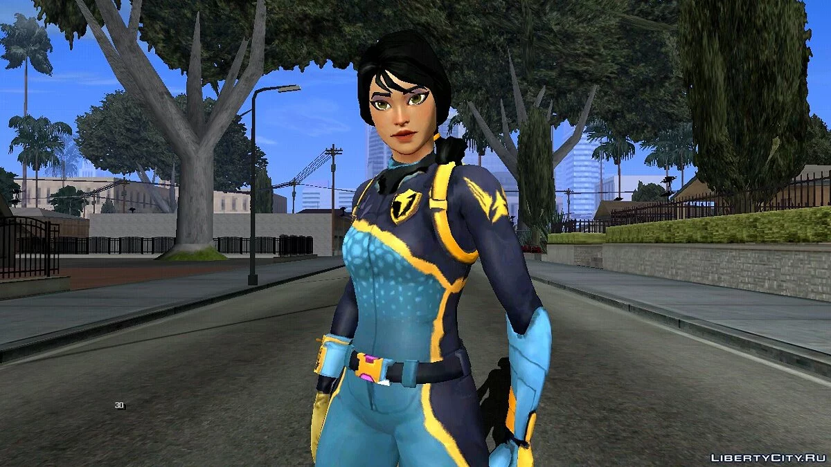 Badai dari Fortnite / GTA San Andreas (iOS, Android)