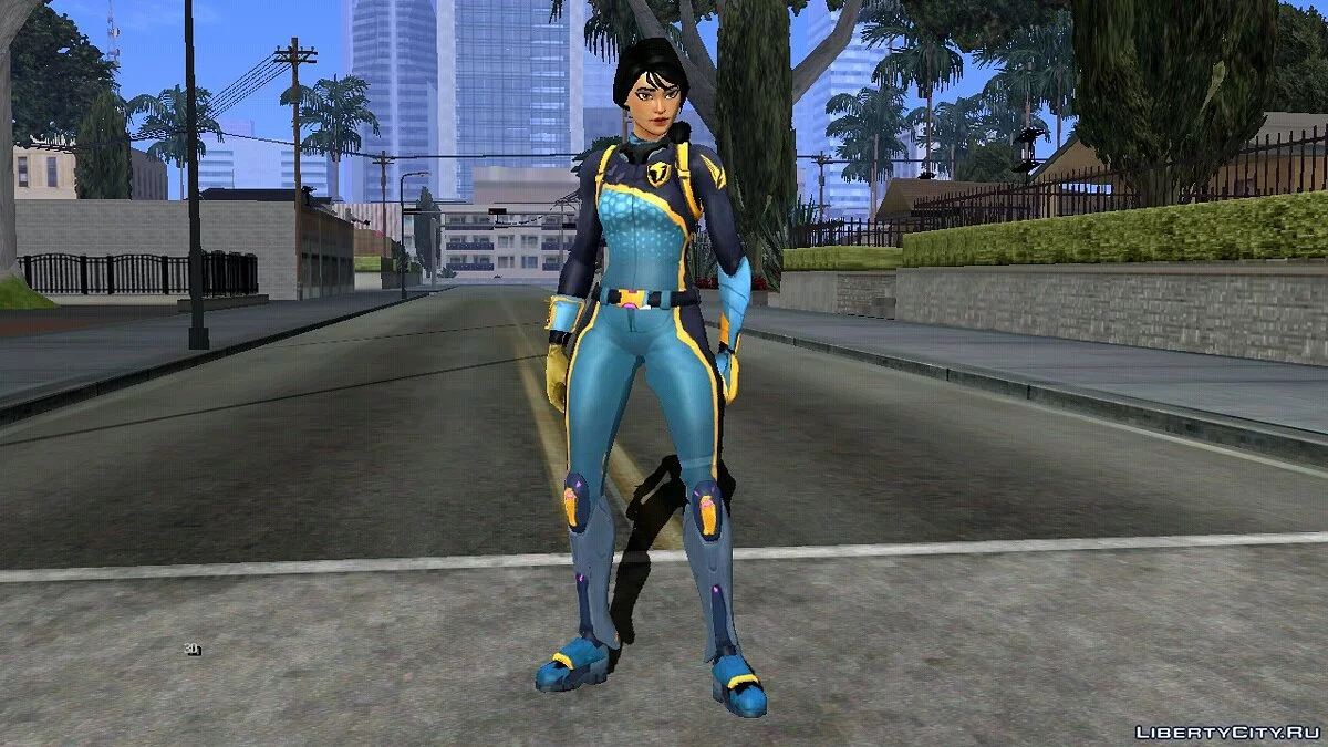 Badai dari Fortnite / GTA San Andreas (iOS, Android)