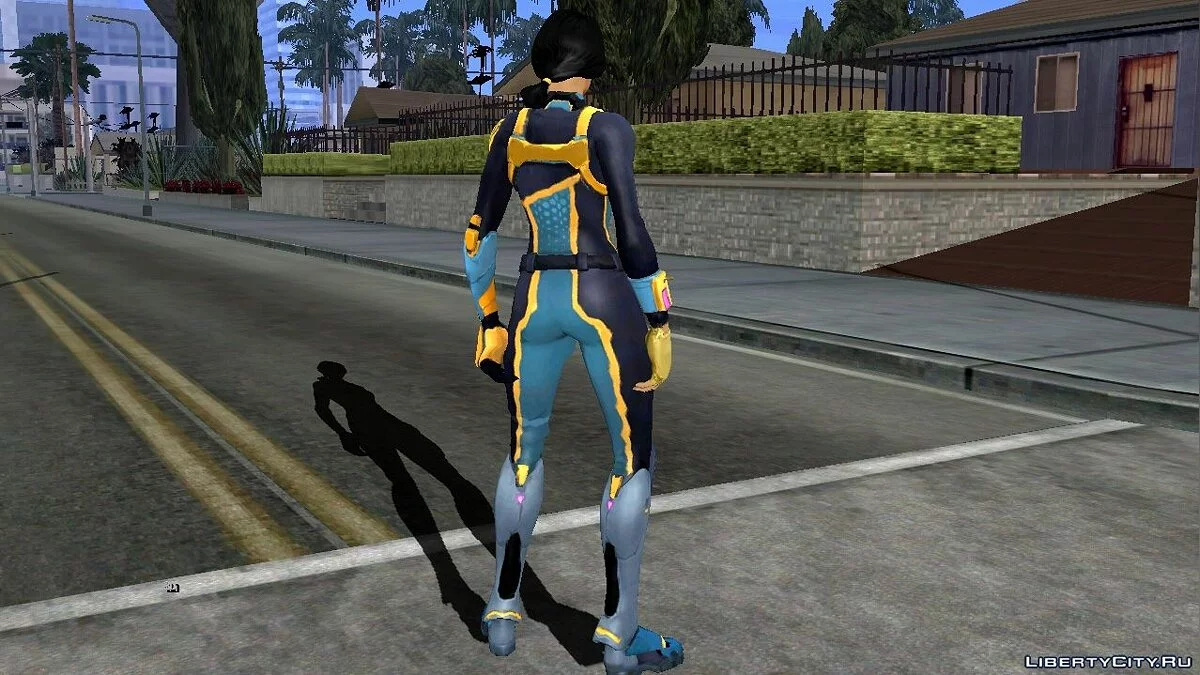 Badai dari Fortnite / GTA San Andreas (iOS, Android)
