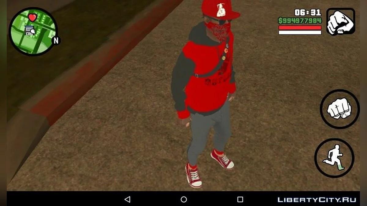 Marcus Holloway aus Watch Dogs 2 Modern Day Blood / GTA San Andreas (iOS, Android)